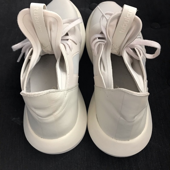 New Adidas tubular cream shoes size 7 - Picture 4 of 4